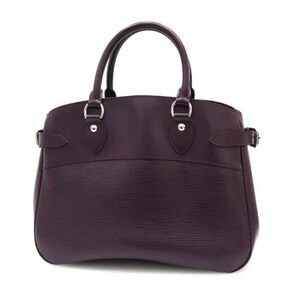 Louis Vuitton Epi Passy handbag textured purple leather
